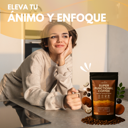 Zeren™ Super Functional Coffee | Energía, Enfoque y Mejor Digestión