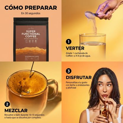 Zeren™ Super Functional Coffee | Energía, Enfoque y Mejor Digestión