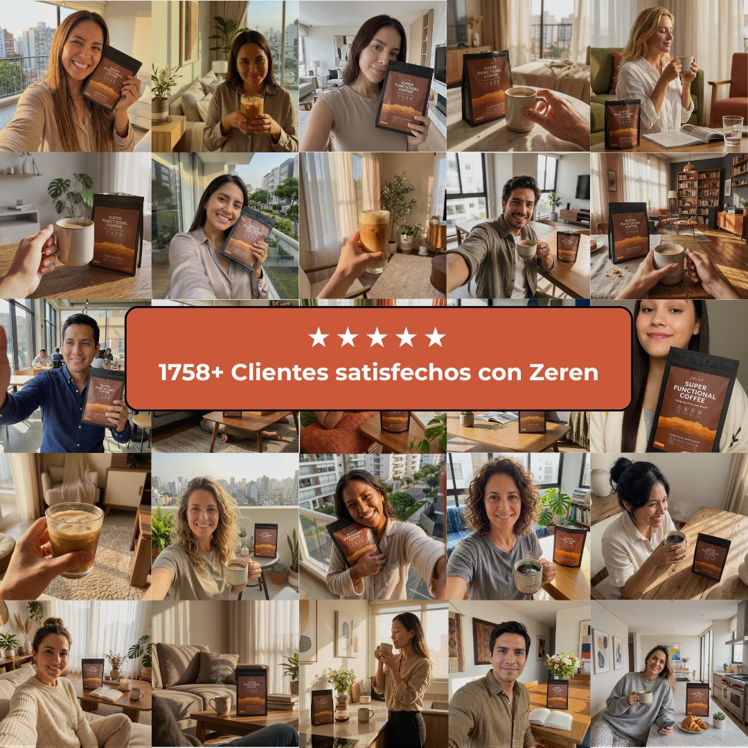 Zeren™ Super Functional Coffee | Energía, Enfoque y Mejor Digestión